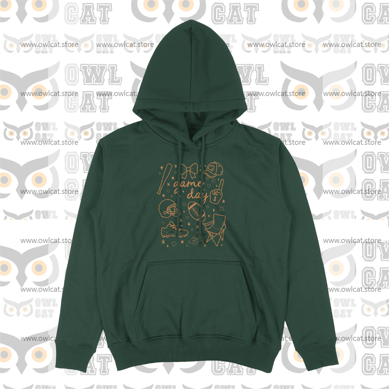 Embroidered Lightweight Unisex Hoodie EU (free shipping)