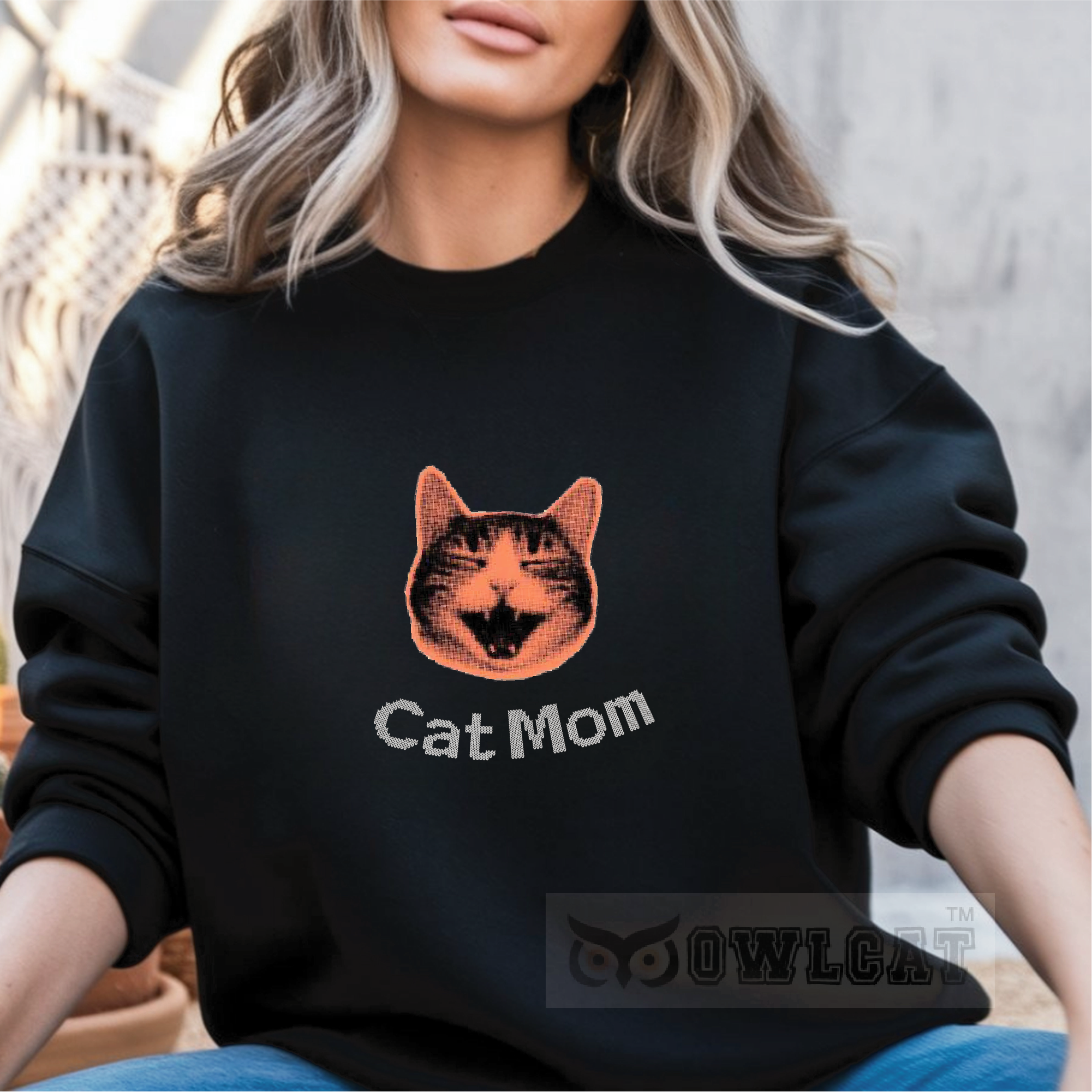 Unisex Crew-neck Sweatshirt Pet (Made in US)