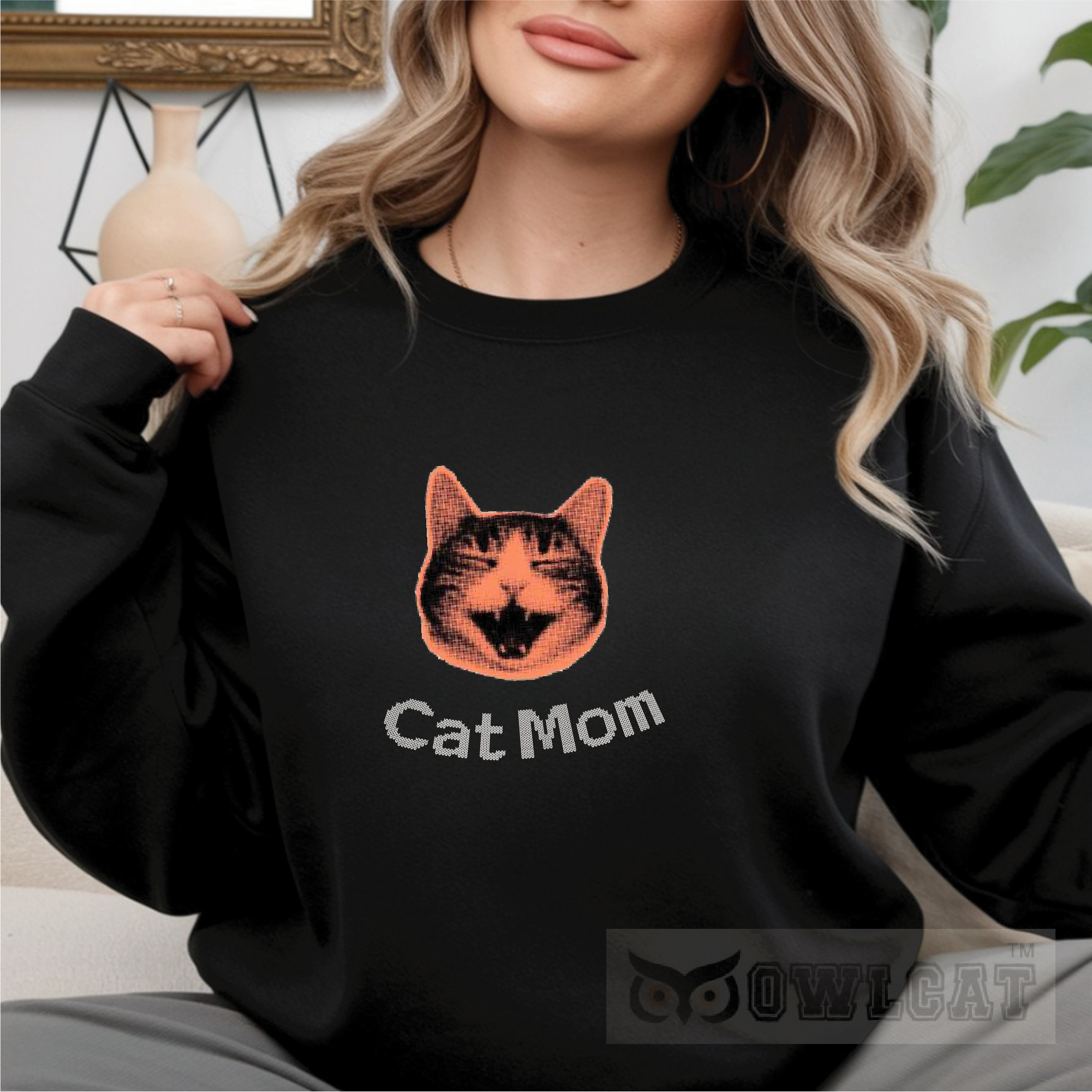 Unisex Crew-neck Sweatshirt Pet (Made in US)