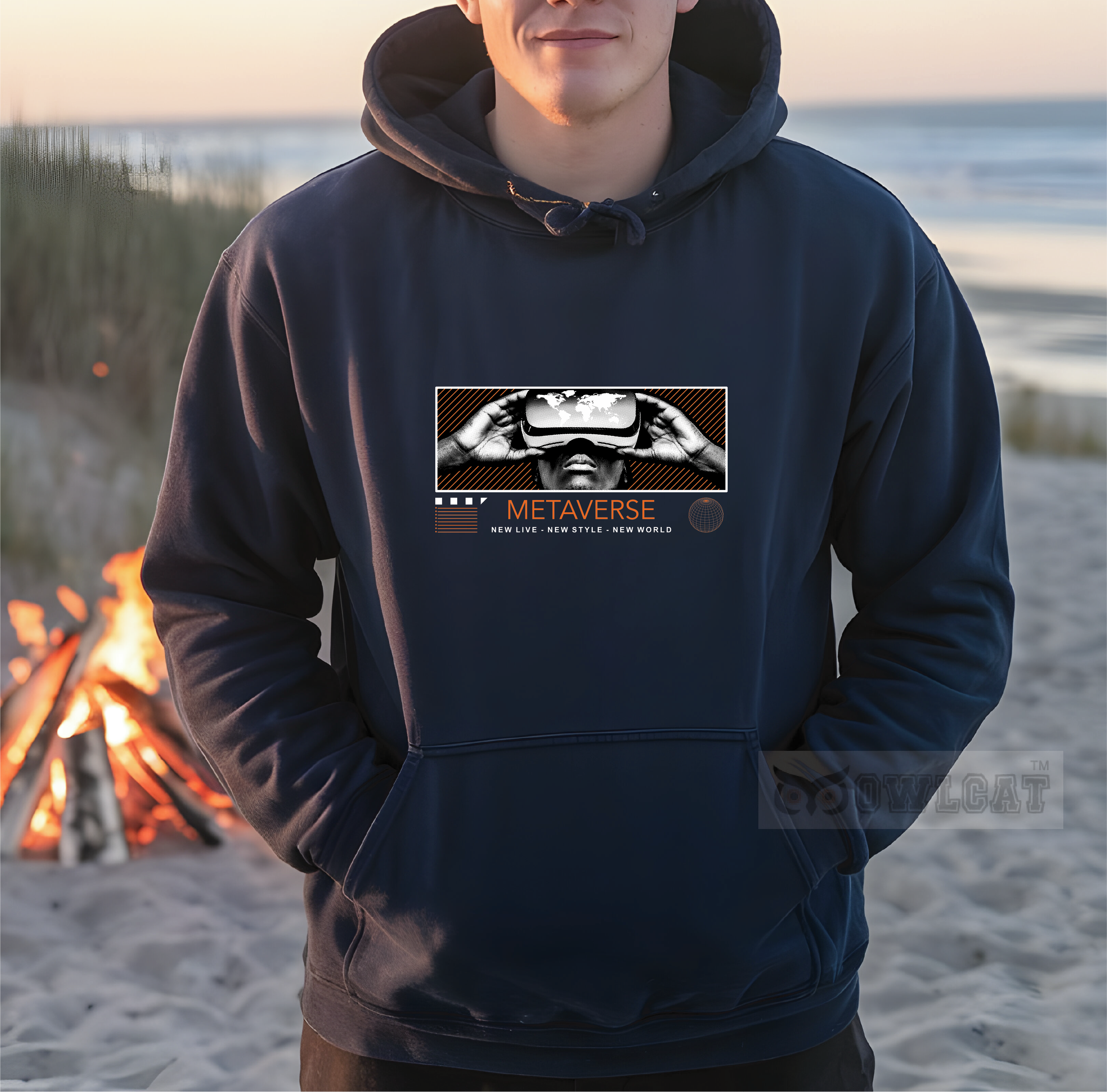 Unisex Hoodie vintage (Made in US) - Free shipping