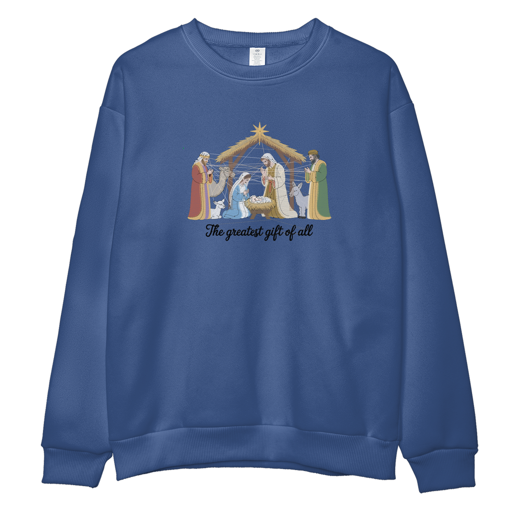 Embroidered Unisex Sweatshirt US (free shipping)