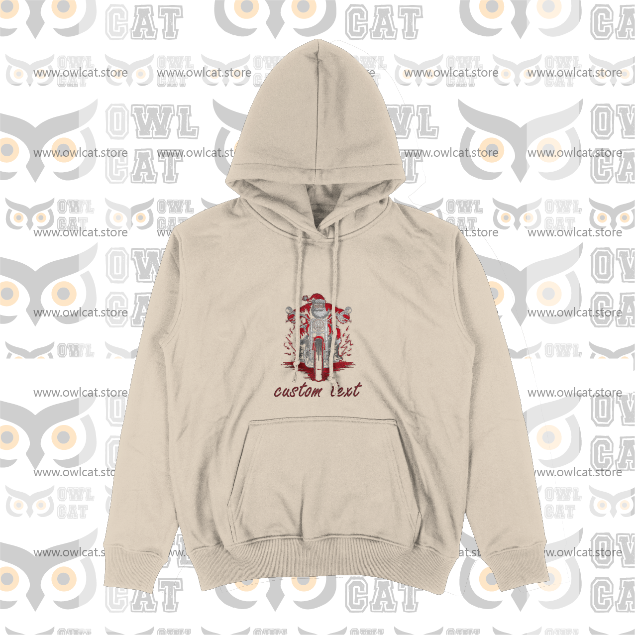 Embroidered Lightweight Unisex Hoodie EU (free shipping)