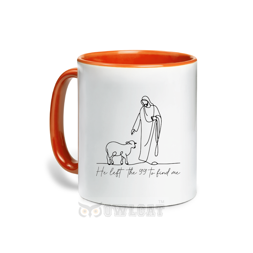 Custom ceramic mug for lovers of God - Free shipping