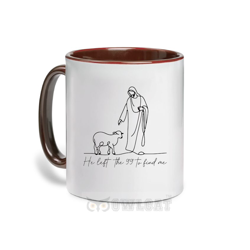 Custom ceramic mug for lovers of God - Free shipping