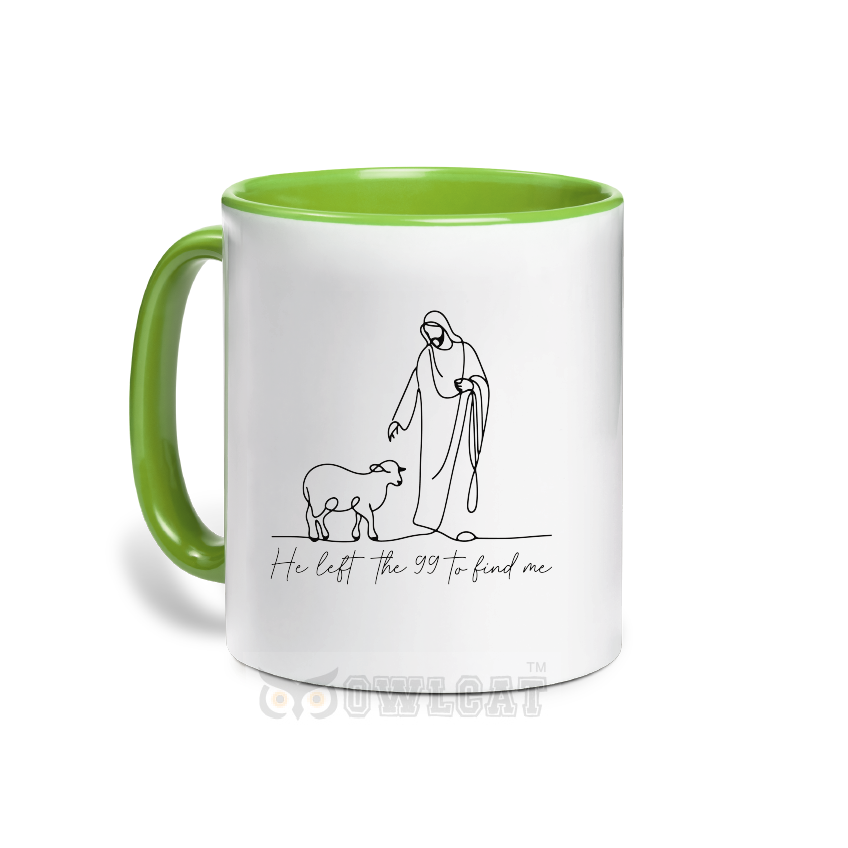Custom ceramic mug for lovers of God - Free shipping
