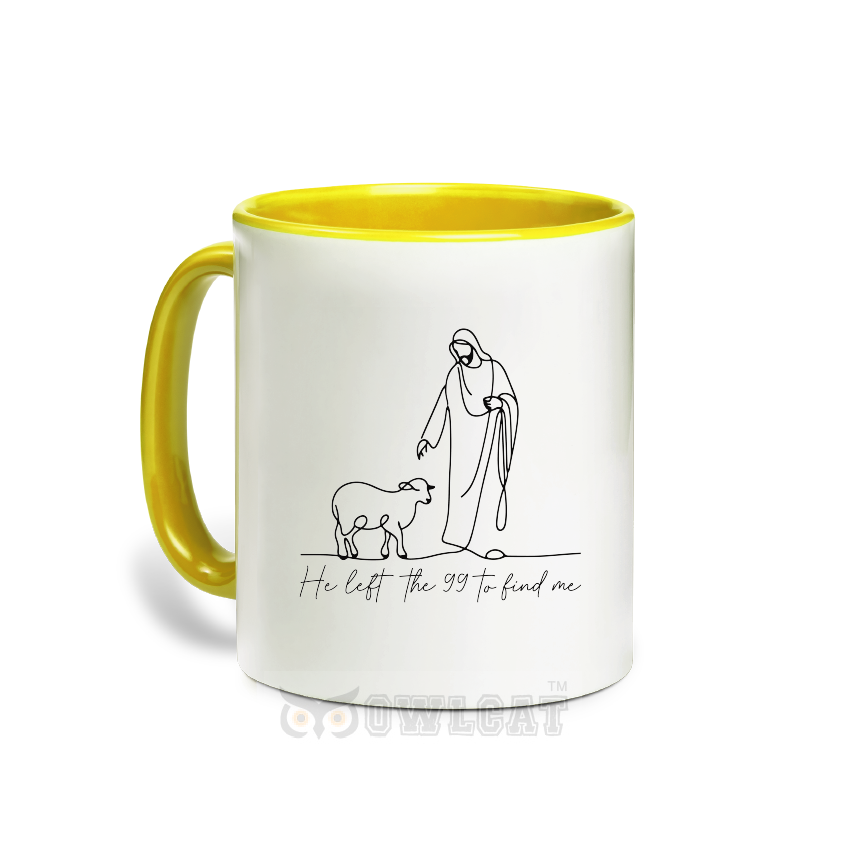 Custom ceramic mug for lovers of God - Free shipping