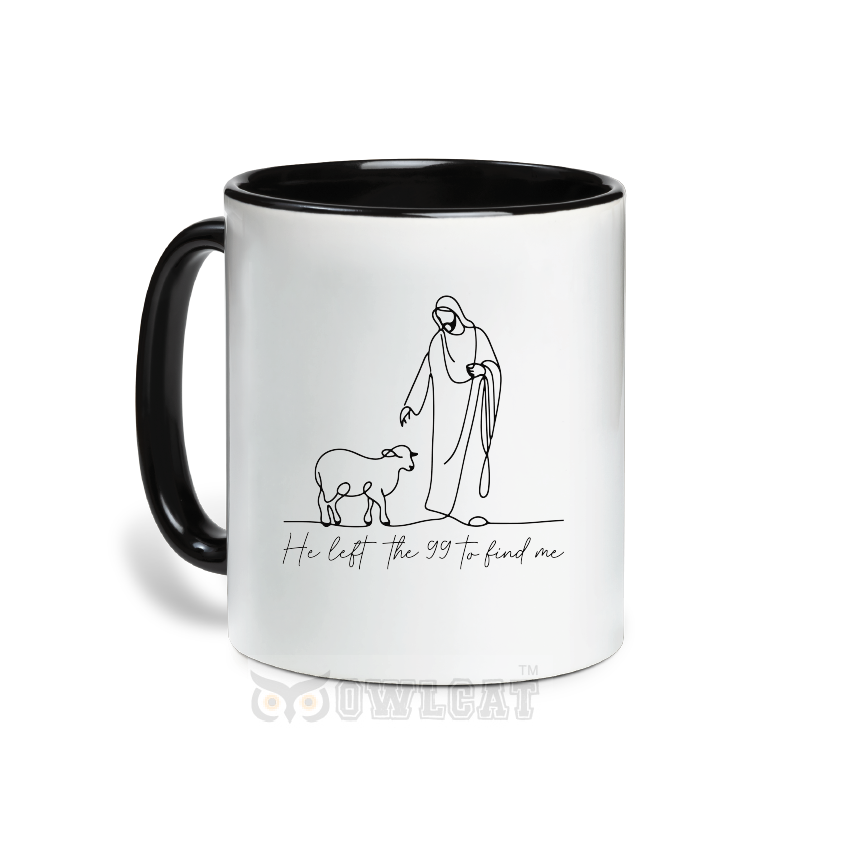 Custom ceramic mug for lovers of God - Free shipping