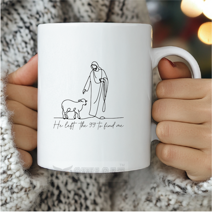 Custom ceramic mug for lovers of God - Free shipping