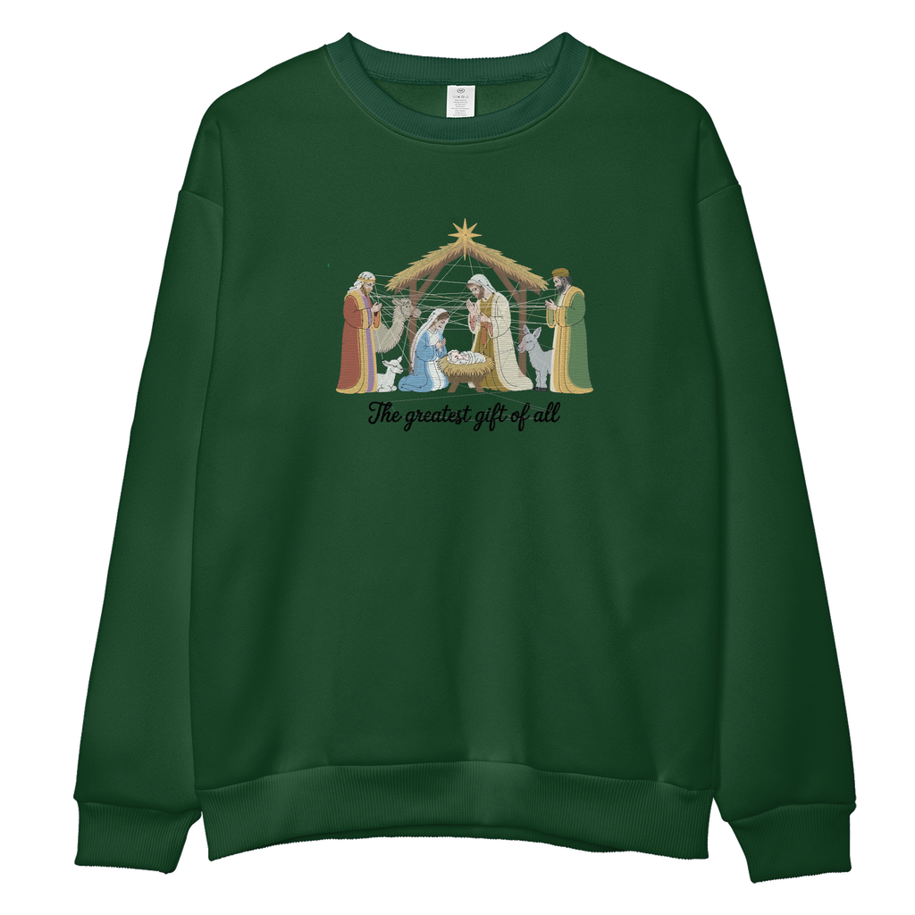 Embroidered Unisex Sweatshirt US (free shipping)