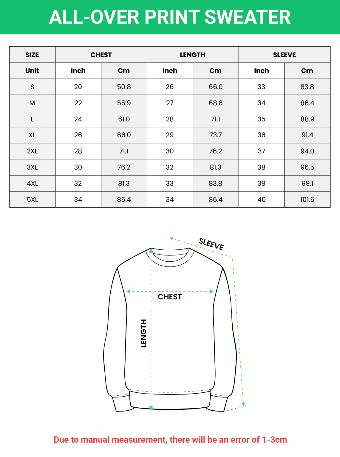 Sweater (Midweight) US - Free shipping